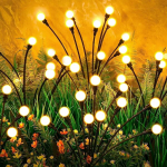 4 tk 10 LED p&auml;ikesevalgusega lampi, IP65, veekindel