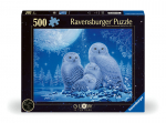 Ravensburger pimedas helendav pusle 500 tk: &ouml;&ouml;kullid kuuvalgel