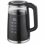 ELEKTRILINE VEEKANN 1,7 L TEMPERATUURI REGULEERIMINE PUUTEPANEEL 2200 W KAMILLE