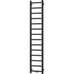 Mexen Bolt vannitoa radiaator, 1800 x 400 mm, 406 W, must