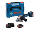 Akuga nurklihvija Bosch GWS 18V-11 S Professional, 18 V, 2x5,0 Ah akuga