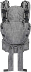 Ergonoomiline lapse kandmise komplekt HOPPEDIZ Nabaca Basic Set, Denim Black/Blue, 634 g