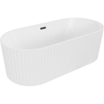 Vann Mexen Paola, 150 x 75 cm, White matt + Black &uuml;levool