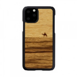 Man & Wood M8117B puidust &uuml;mbris Apple iPhone 11 Pro jaoks &ndash; pruun