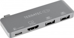 TERRATEC USB-C Adapter Connect C4: PD, HDMI, USB 3.0 &uuml;hendus