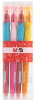 Kustutuspliiats. 0.7mm Ergo Girl nr 4tk M&G