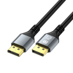 DisplayPort 2.1 kaabel 1,5 m, 16K, 240Hz, kiire edastus