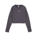 Naiste vabaaja dressipluus PUMA DARE TO GYM2K Relaxed Washed Crew - 62679969, hall