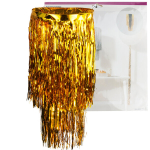 Dekoratsioon L&uuml;hter, kuldne