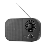 Kaasaskantav AM/FM/SW/VHF raadio k&otilde;lari ja k&otilde;rvaklapipesaga