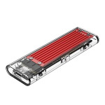 V&auml;lise k&otilde;vaketta adapter Orico TCM2-C3 M.2 NVME to USB-C 10Gb|s Disk Drive - Red