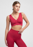 &Otilde;mblusteta push-up efektiga topp TOP SHAPE Giulia, v&auml;rv winterberry