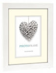 picture frame Regent 16 x 21 cm wood white 2-parts -