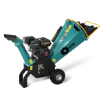 Oksapurusti GT100 100mm 6.5HP 196cc Loncin mootor, k&auml;sistarter, teisaldatav