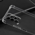 Evelatus l&ouml;&ouml;gikindel silikoonist &uuml;mbris Samsung Galaxy A73 5G jaoks L&auml;bipaistev