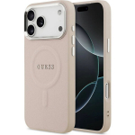Guess iPhone 17 Pro Max silikoon&uuml;mbris MagSafe Classic logoga, roosa