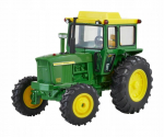 Tomy John Deere 4020 kabiiniga traktor, metallmudel 1:32