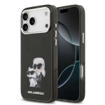 Karl Lagerfeld iPhone 17 Pro Max silikoonist IML Aquarelle Karl and Choupette &uuml;mbris, must