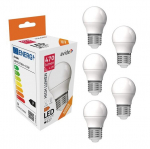 Avide LED-pirn G45 4,5 W E27 4000K 5 tk