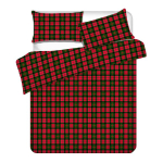 Homla j&otilde;uluteemaline voodipesukomplekt Tartan, 220x200 cm, 3-osaline