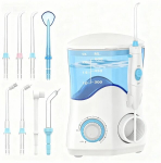 Hambapesurigaator 8 otsiku ja 10 tasemega, valge