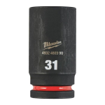MILWAUKEE KOKKUP&Otilde;RGE ASUKOHT. 3/4 31mm PIKK