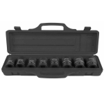 418158 KS Tools Eight Piece Hexagon Impact Socket Set Short 3/4" 515.0210