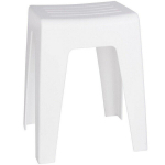 Plastikust vannitoa taburet kontuurse istmega - WENKO