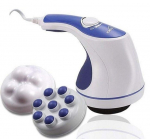 Multifunktsionaalne elektriline massaažiseade vahetatavate otstega, &otilde;nnelikud inimesed ja andy