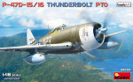 Liimitav mudel MiniArt 48039 P-47D-15/16 Thunderbolt PTO Basic Kit 1/48