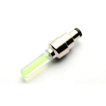 LED-ventiilikatted 2 tk, rohelised