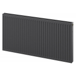 Radiaator Mexen CC21, 600 x 2200 mm, &uuml;hendus altpoolt keskel, 2820 W, antratsiit