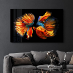 Reprodukcija SPR-1405 &ndash; modernus abstraktus sieninis meno kūrinys, 72 x 46 cm
