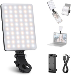LED-videovalgusti LCD-ekraaniga