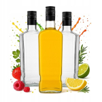 25x Korgiga klaaspudelid "jack Walker" 1000ml