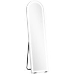 T&auml;ielik pikkuses peegel LED-valgustitega, 150 x 40 cm, kaarjas, h&auml;mardatav, 3 valgusv&auml;rvi, vabalt seisev v&otilde;i seinakinnitus, valge