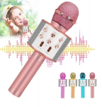 Elegantne mikrofon Bluetoothiga, &otilde;nnelikud inimesed,