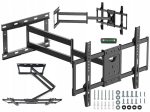 Teleri kinnitus Teleri seinakinnitus nurga all, 85 cm varrega (81&ndash;163 cm), TV sieninis laikiklis kampinis su 85 cm svirtimi 81&ndash;163 cm