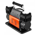 &Otilde;hukompressor, kahe silindriga raskeveok, 36.5x15x22.7 cm, kaasaskantav