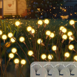 P&auml;ikeseenergia aiavalgustid, 4 tk, 10 LED