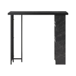 Baarilaud 120x50x105cm., musta v&auml;rvi