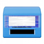 T&auml;ispuhutav v&auml;rvimistelk, 300x250x250 cm, sinine