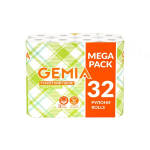Tualettpaber Gemis Mega Pack 3 kihti, 32 rulli