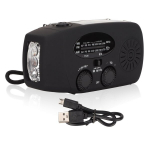 Kaasaskantavad NOAA/AM/FM raadiod k&auml;sigeneraatoritega, 1 tk