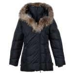 Huppa T&uuml;drukute talvemantel ROYAL, black, 146 cm