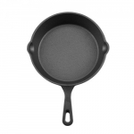 Pannide komplekt, 3-osaline malmpannide komplekt, 16x25x3 cm, must, raskekaaluline k&ouml;&ouml;gin&otilde;u
