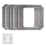 Varukangast mikrokiudlapp aknapuhastusrobotitele 5 tk.