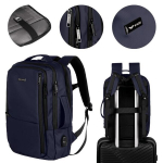 WINGS VIREO kompaktne seljakott ja kott 2 in 1 k&uuml;lgk&auml;epidemega veekindlam materjal 20 L 17 tolli laptopi sahtel USB port esitasku kiireks ligip&auml;&auml;suks ja turvaline peidetud tasku