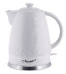 Veekeetja - MAESTRO - MR-073 - Keraamika - 1,5L - 1200W - Valge