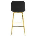 Leobert NADO modernne sametist baaripuki komplekt, roosa/must &ndash; 4 tk